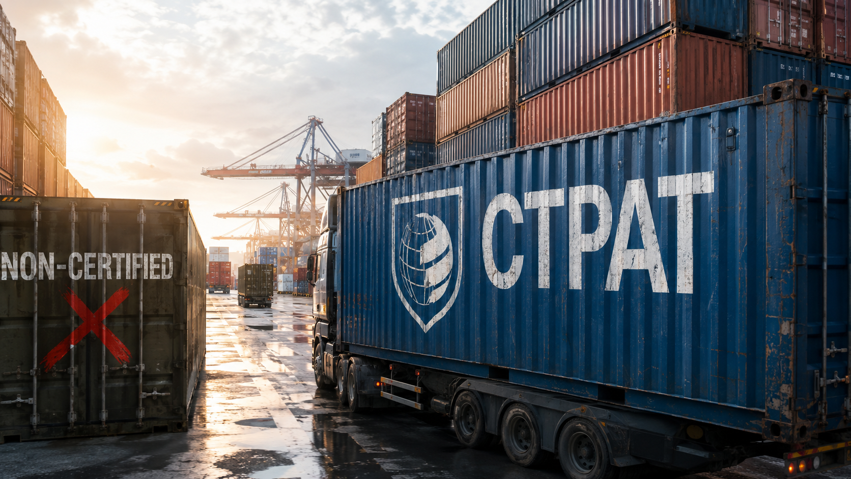 Side-by-side comparison of what CTPAT certification costs an importer versus the cost of staying out