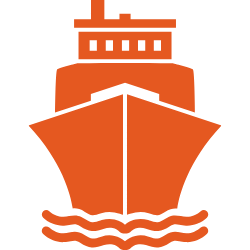 A boat icon